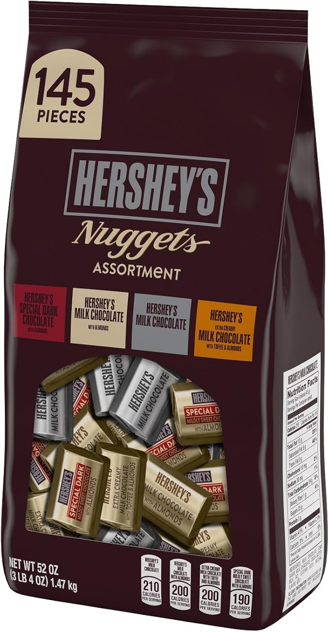 71chp7RI5mL._AC_SX679_ (1) Hershey's Assortment Nuggets 1.47 kg - Image 1