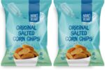 Nature's Delight Corn Chips Original Salted, 400g (Pack of 2)