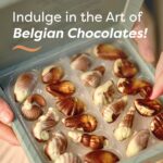 Belgian Chocolate Seashells, 8.82 oz, 22 pc Gourmet Hazelnut Praliné Truffles by GuyLian, Assorted White & Milk Chocolate Candy Gift Box for Women and Men - Image 6