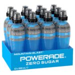 Powerade ION4 Mountain Blast Zero Sugar Sports Drink Multipck Sipper Cap Bottles 12 x 600mL - Image 4