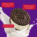 ChocZero Keto Chocolate Sandwich Cookies with Creme - Low Sugar Gluten Free Dunkies (1 Box, 9oz) - Image 2