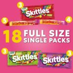 SKITTLES & STARBURST Assorted Candy Variety Pack for Holidays, Gifts, Parties, Candy Assortment, 37.05 oz (18 Count) Bulk Box - Image 4