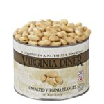 Virginia Diner Unsalted Virginia Peanuts - XL Gourmet Natural Peanuts Non-GMO, Preservative Free Gifts from Virginia Since 1929-18 Oz Can - Image 5