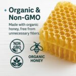 EVOLVEZCO She-Lajit Honey Sticks – Strawberry Flavor – With Shilajit, Shatavari & Saffron – Organic Honey Blend – 30 On-the-Go Sticks - Image 5